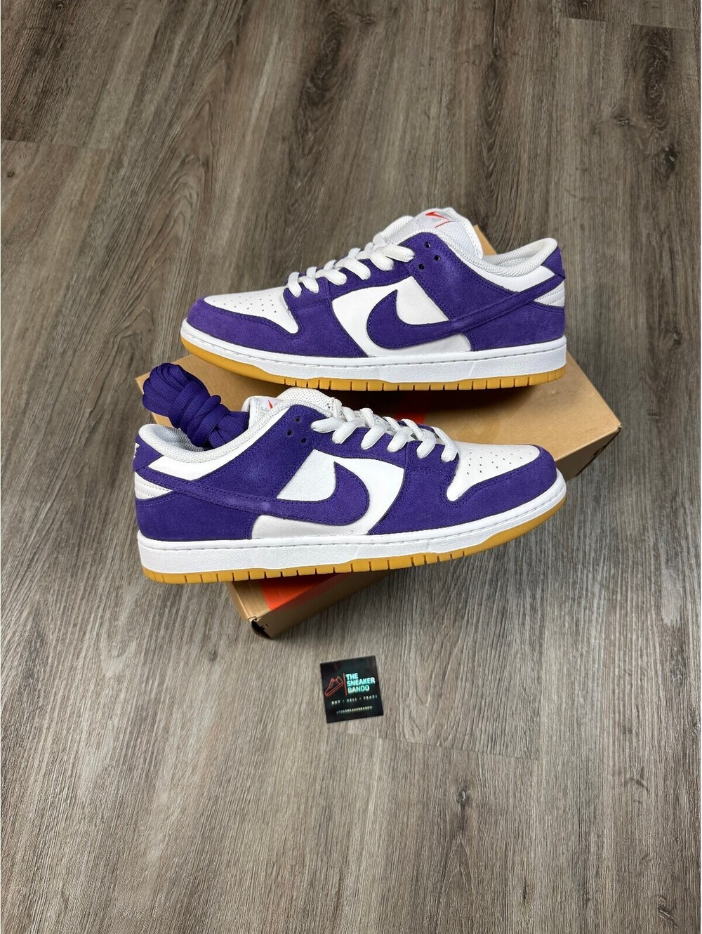 Size 10.5 - Nike Dunk SB Low Purple Suede